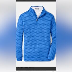 Peter Millar skull quarter zip